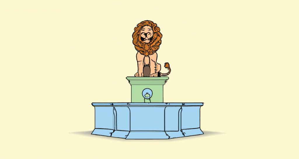 Löwenspringbrunnen Mathe Rätsel