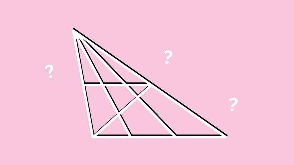 Wie Viele Dreiecke Siehst du Rätsel